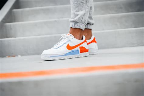Foam midsole and nike air cushioning for added comfort. Nike Women's Air Force 1 Shadow SE Summit White/Team ...