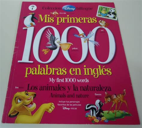 Mis Primeras 1000 Palabras En Inglés Disney Original Mercadolibre
