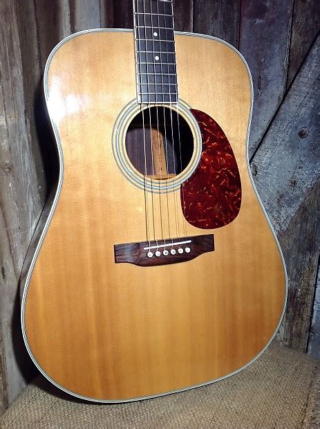 I've played a few vintage's unplugged, and they felt good, but i don't know how they sound though. Vintage Sigma D-35 Acoustic Guitar | Reverb