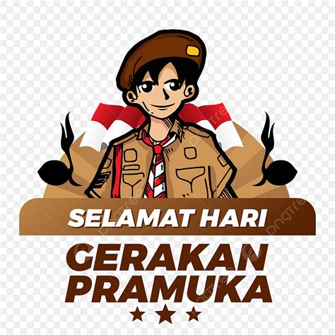 Gambar Ilustrasi Perayaan Gerakan Pramuka Salam Gerakan Pramuka