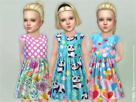 Toddler Dresses Collection P90 By Lillka At Tsr Sims 4 Updates