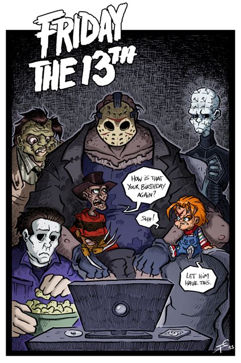 Friday the 13th | Horror movies funny, Horror movie characters, Funny horror