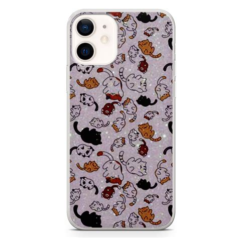 cat phone case cute kitten cover for iphone 12 11 pro xr etsy