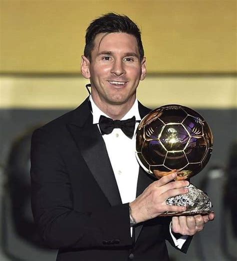 Infowakat Sport Leo Messi Remporte Son 6e Ballon Dor
