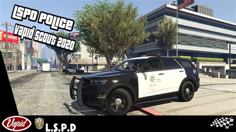 GTA V LSPD Police Vapid Scout Ford Explorer Police Interceptor YouTube
