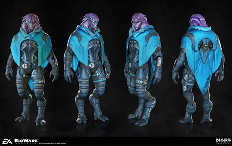 Artstation Jaal Herbert Lowis Mass Effect Mass Effect Andromeda