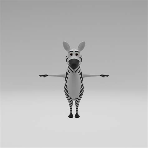 3d Zebra Cgtrader