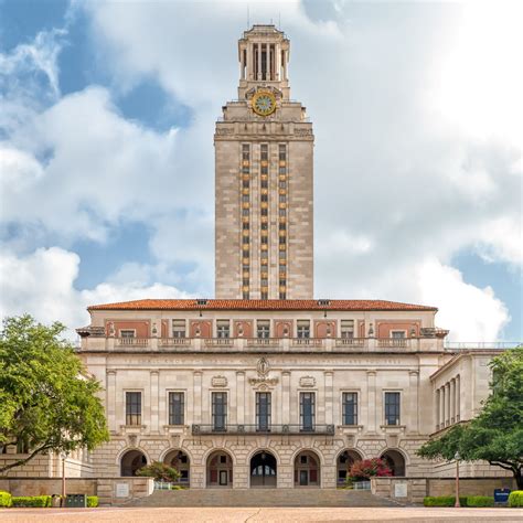 The Texas Tower The University Of Texas At Austin University Of