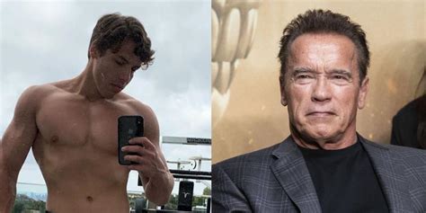 Arnold Schwarzeneggers Son Joseph Shows Off Shirtless Workout Watch