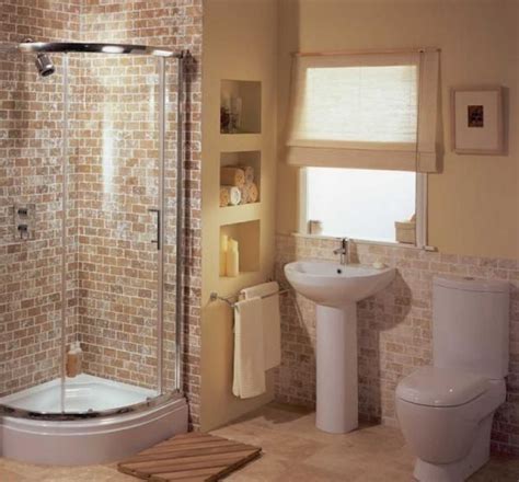 The idea of a blue and white bathroom brings forth the. 10 Super Small Bathroom Ideas