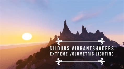 Minecraft Sildurs Vibrant Shaders Ultra Graphics Cinematic Youtube