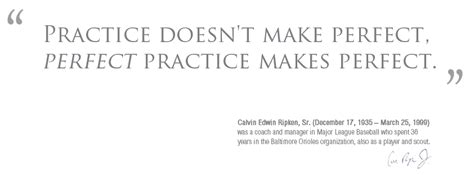 Maybe you would like to learn more about one of these? Practice doesn't make perfect, perfect practice makes perfect.