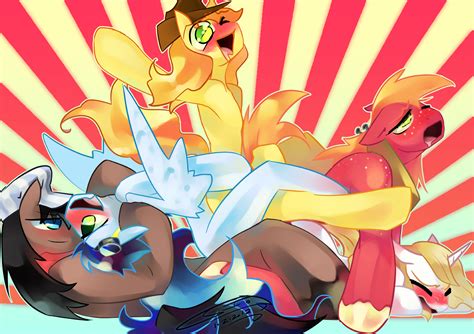 Rule 34 Anal Anthro Big Macintosh Mlp Braeburn Earth Pony Equine