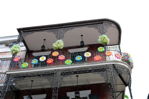 Old New Orleans Houses In French Stock Image Image Of America House