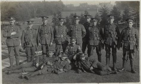 The Sherwood Foresters At Harpenden Derbyshire Territorials In The