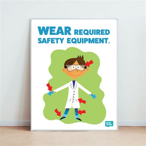 These Free Printable Lab Safety Rules Posters Belong In Every Science