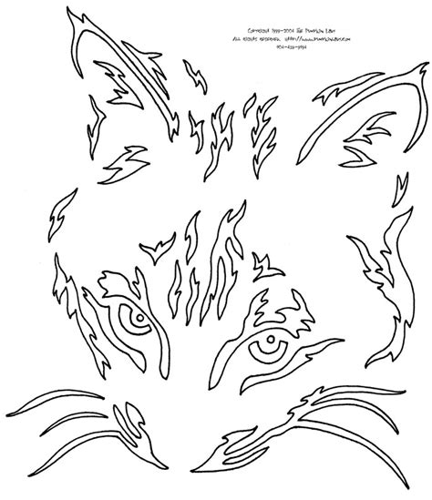 44 Spooky Cat Pumpkin Stencils Youll Love Carving This