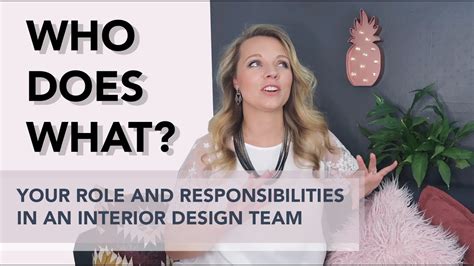 Who Does What In A Team Of Interior Designers Roles Responsibilities