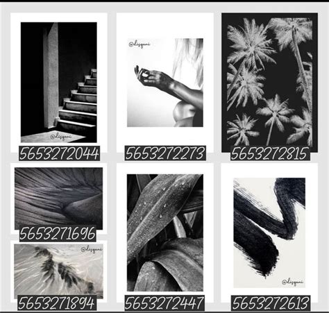 Black And White Photographs With Numbers On Them