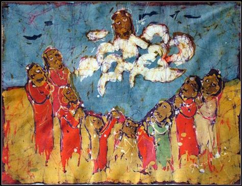 Global Christian Worship 4 Ascension Artworks From India Set 1