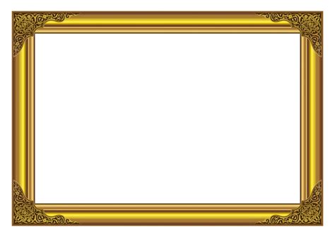 Premium Vector Blank Certificate Border Ready Add Text In Gold Color