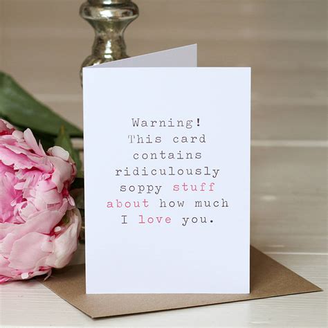Stuff About Love Wedding Day Card By Slice Of Pie Designs Notonthehighstreet Com
