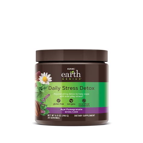 GNC Earth Genius Daily Stress Detox Review - Combats Cognitive and