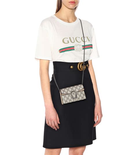 Gucci Dionysus Gg Supreme Mini Shoulder Bag Lyst