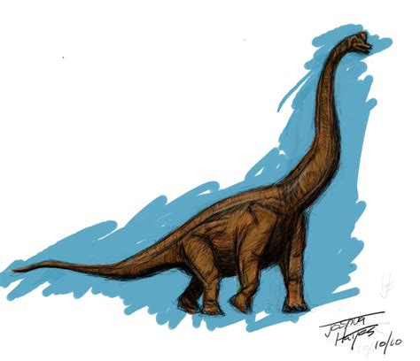 Brachiosaurus By Joshuahayes On Deviantart