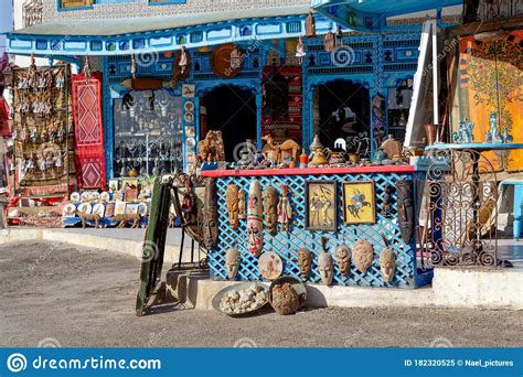 Arts And Crafts Shop In Tunisia Editorial Image Image Of
