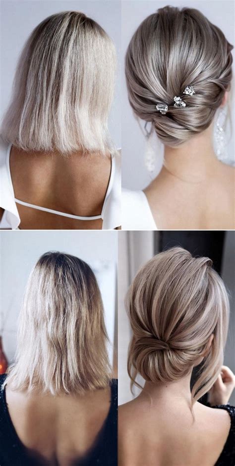 Medium Length Wedding Hairstyles For Brides Emmalovesweddings