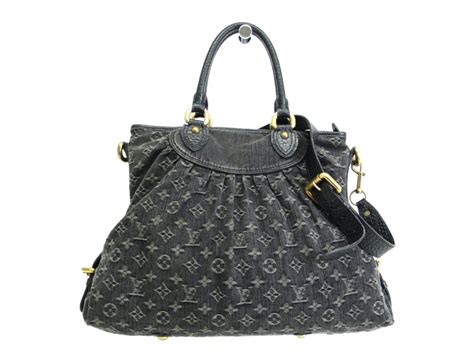 Louis vuitton murakami cherry round coin purse porte monnaie rond coin cerises. Louis Vuitton Black Monogram Denim Neo Cabby GM Shoulder Bag