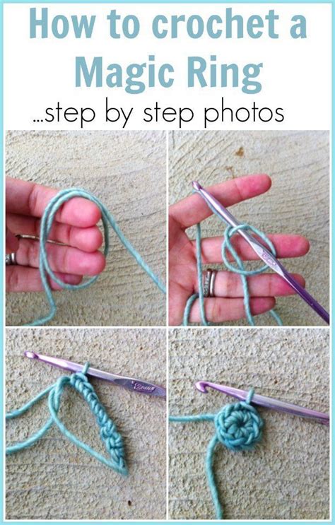 How To Crochet Magic Ring Free Tutorial Crochet News Crochet Stitches For Beginners Magic