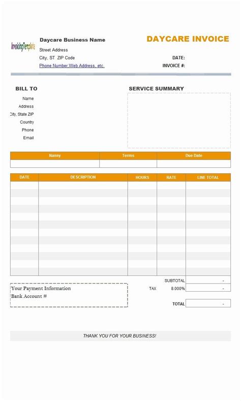 Free Moving Invoice Template