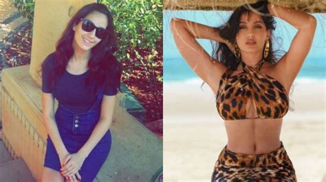 Nora Fatehis Then And Now Photos Go Viral Her Stunning Transformation Leaves Fans Drooling