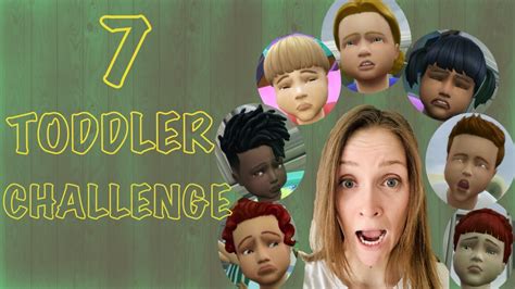 7 Toddler Challenge Part 1 Sos The Sims 4 Youtube