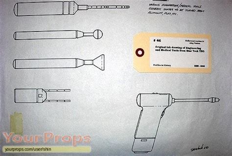 Star Trek The Next Generation Engineeringmedical Tools Original Prod