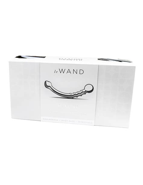 Le Wand Bow Stainless Steel Double Ended Dildo
