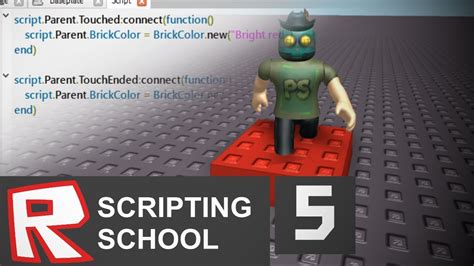 Roblox Scripting Tutorial If Touched Events Youtube Free Unused 2019