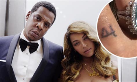 Beyonce Wedding Ring Tattoo
