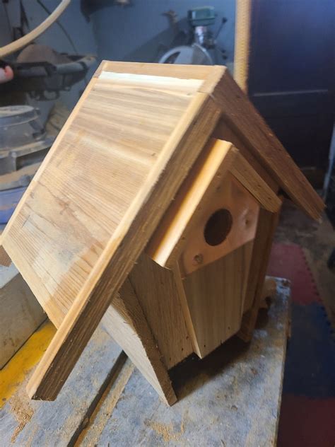 How To Build A Wren House Cedar Wren House Bird House Wren Bird