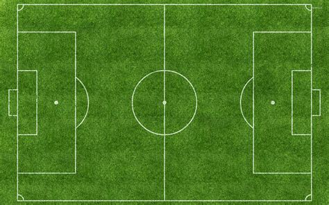 Top view of a football pitch wallpaper - Sport wallpapers - #53874