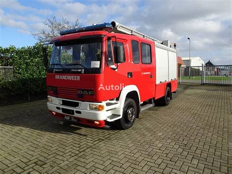 Daf 55230 Rosenbauer Fire Truck For Sale Netherlands Hasselt Tl25138