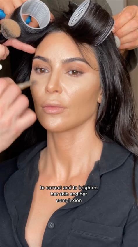 Kim Kardashian Shows Off Her Real Skin Texture With Forehead Wrinkles