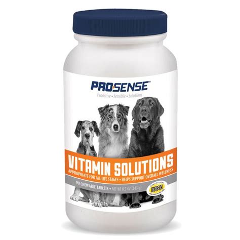 Discover the best dog multivitamins in best sellers. Pro-Sense Vitamin Solutions Chewable Tablets | Blain's ...