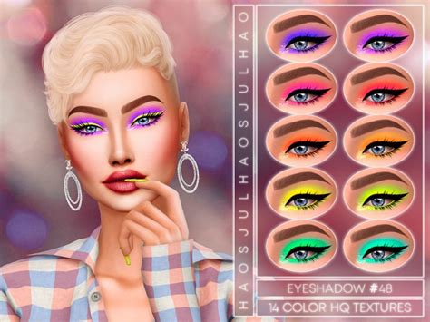 Julhaos Cosmetics Eyeshadow 48 The Sims 4 Catalog