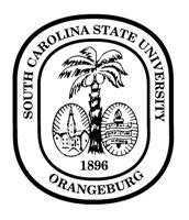 South carolina's state flag was officially adopted in 1861. South Carolina State University