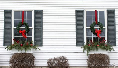 Winter Window Boxes Lowes Creative Ideas Just A Girl Blog