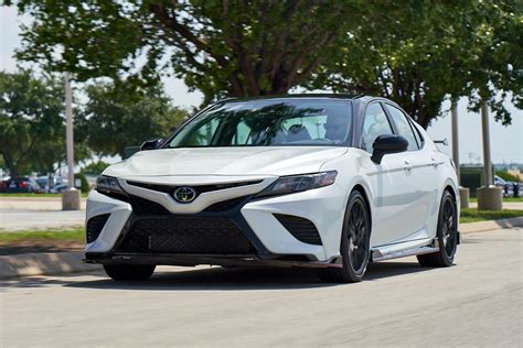 Everyone hates the gas pump. C/D test the Camry TRD, actually call it sporty. Props to ...