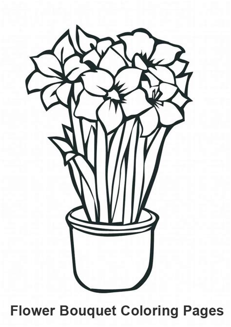 41 580 views 6 913 prints. Growing Flower For Flower Bouquet Coloring Page : Color Luna